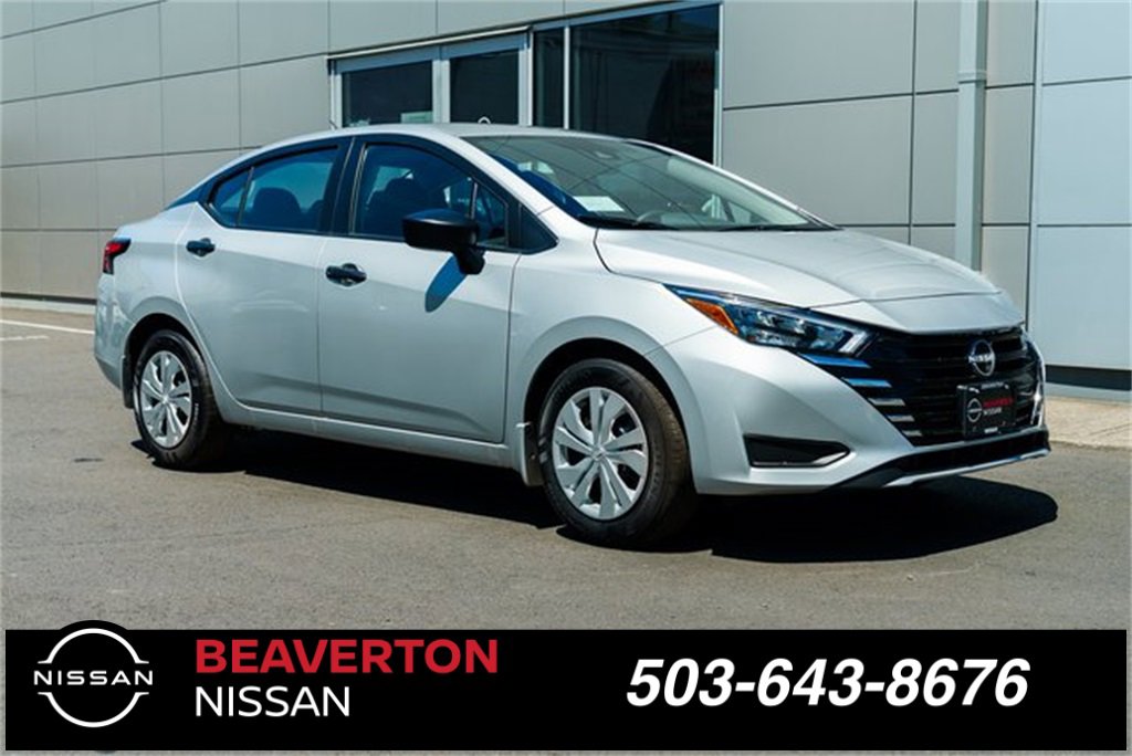 New 2025 Nissan Versa S w/ Trunk Package