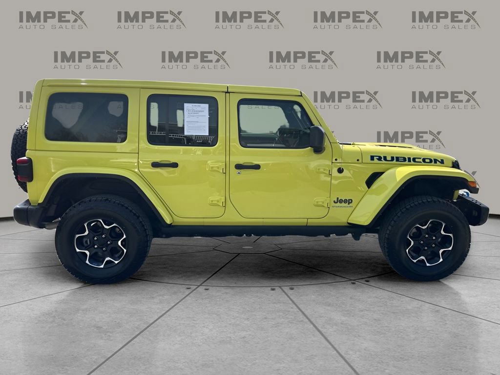 Used 2023 Jeep Wrangler Unlimited Rubicon 4xe w/ Steel Bumper Group AWD/4WD image 6