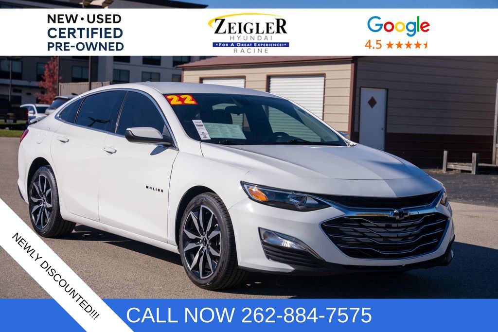Used 2022 Chevrolet Malibu RS image 1