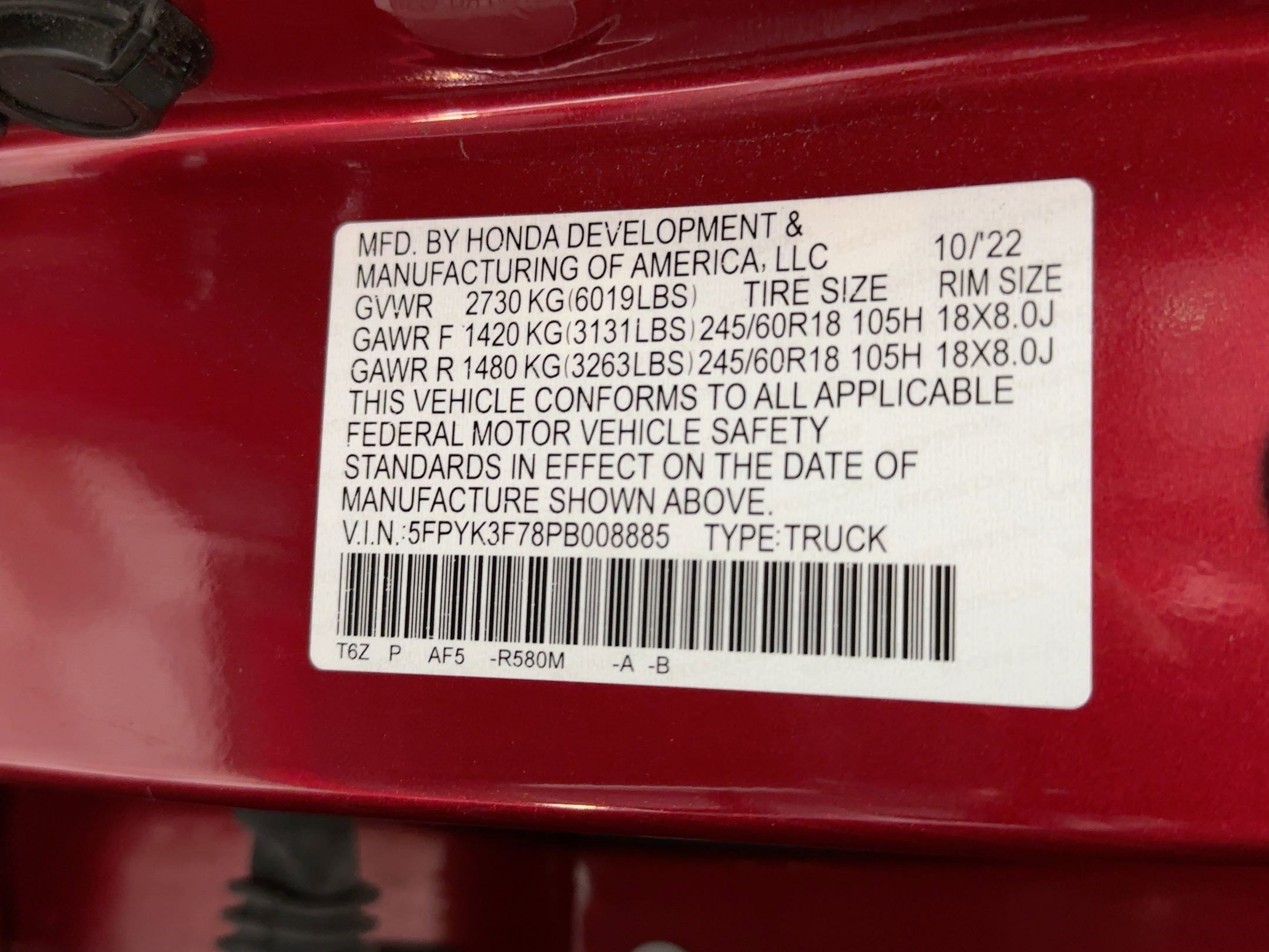 Used 2023 Honda Ridgeline RTL-E image 19