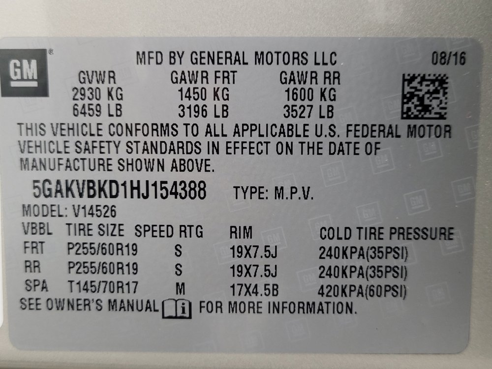 Used 2017 Buick Enclave Leather w/ Trailering Package AWD/4WD image 33