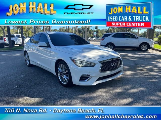 Used 2021 INFINITI Q50 Luxe