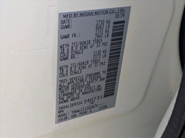 Certified 2025 INFINITI QX60 Pure w/ Cargo Package FWD image 27