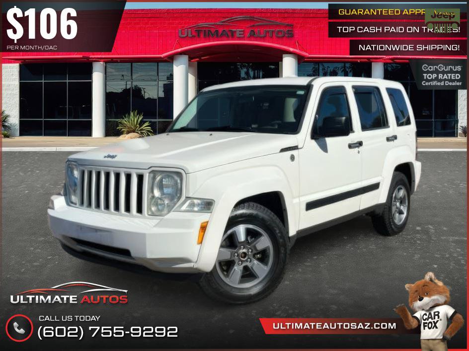 Used 2008 Jeep Liberty Sport w/ Popular Equipment Group AWD/4WD image 1
