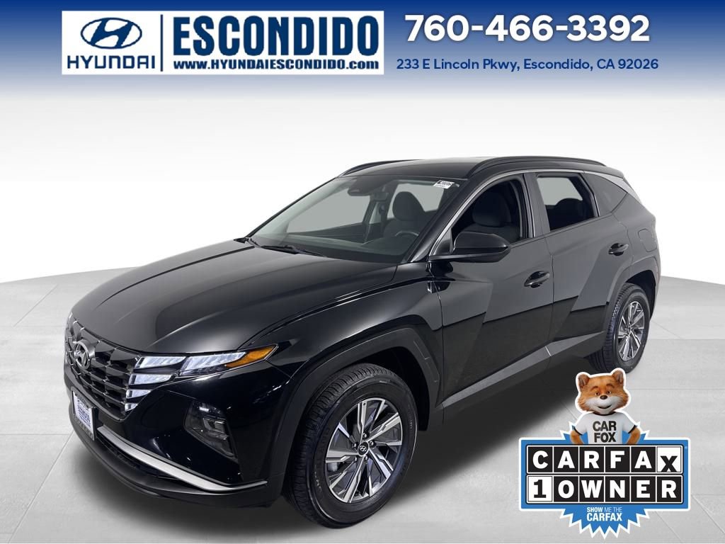 Certified 2024 Hyundai Tucson Blue