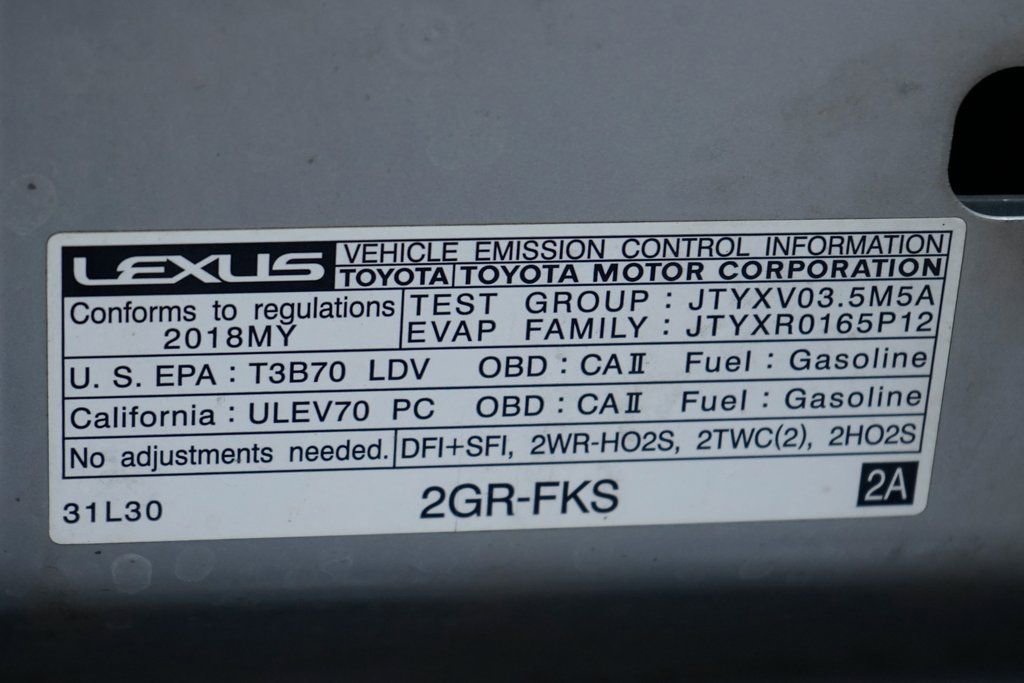 Used 2018 Lexus IS 300 AWD w/ Comfort Package image 12