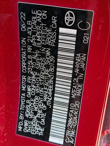 Used 2022 Toyota Corolla SE FWD image 21