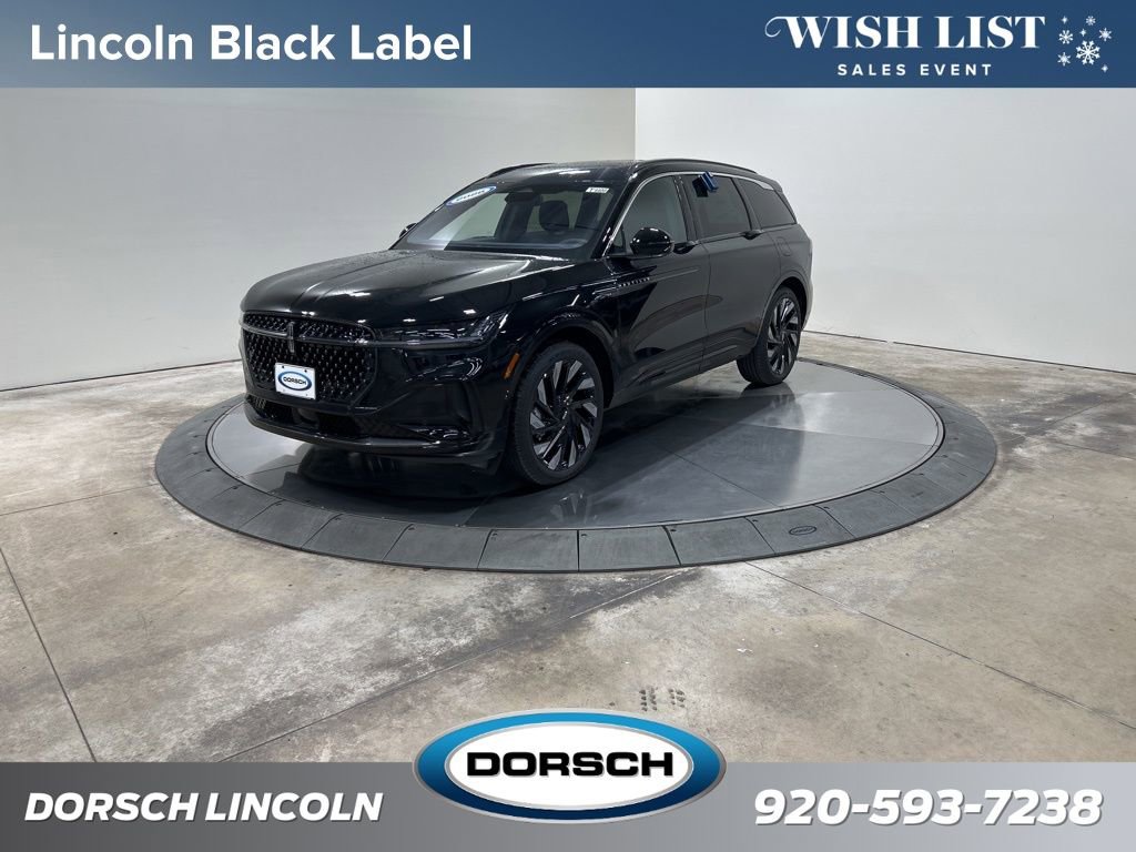 New 2026 Lincoln Nautilus Black Label w/ Jet Appearance Package