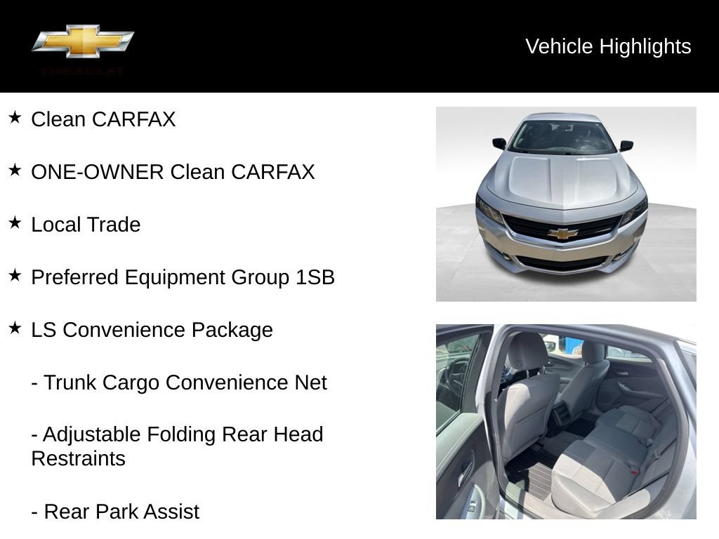 Used 2014 Chevrolet Impala LS w/ LS Convenience Package FWD image 10