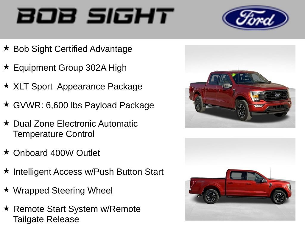 Used 2023 Ford F150 XLT w/ Equipment Group 302A High image 4