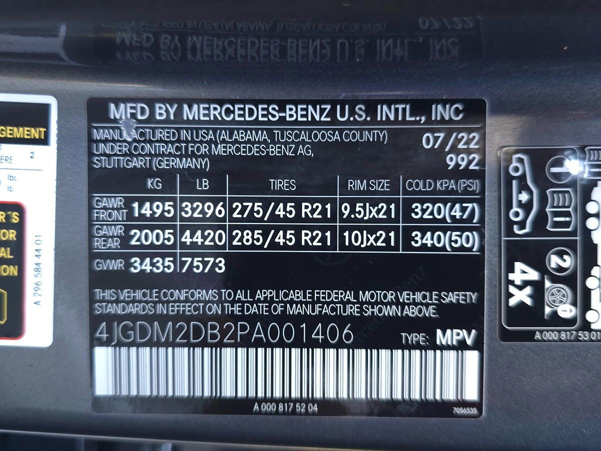 Used 2023 Mercedes-Benz EQS 450+ SUV image 79