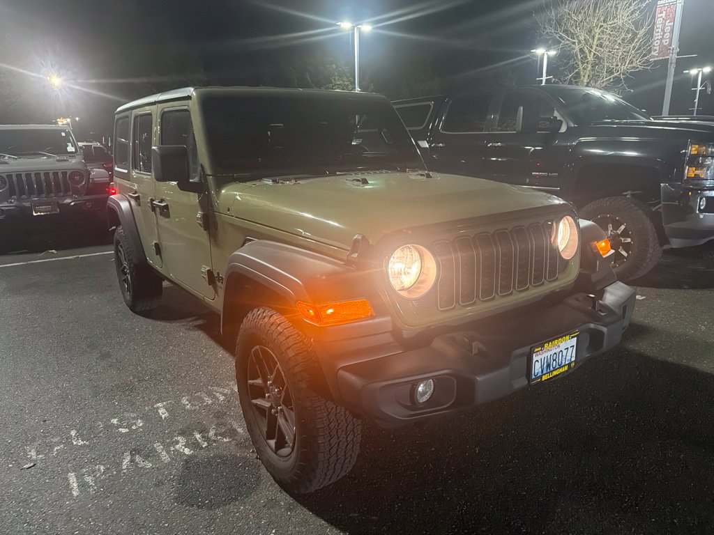 Certified 2025 Jeep Wrangler Unlimited Sport AWD/4WD image 1