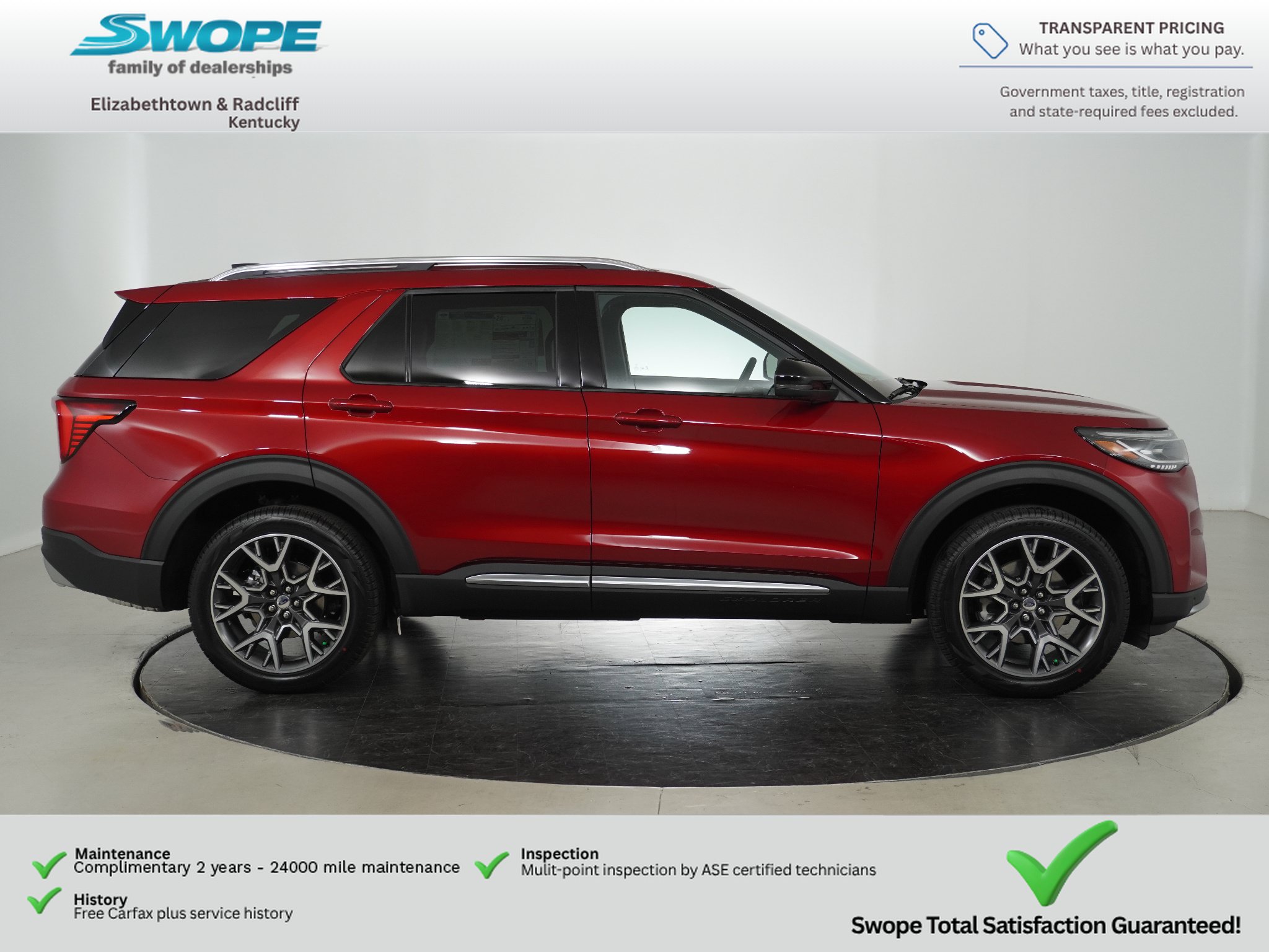 New 2027 Ford Explorer Platinum w/ 3.0L Ultimate Package AWD/4WD image 2