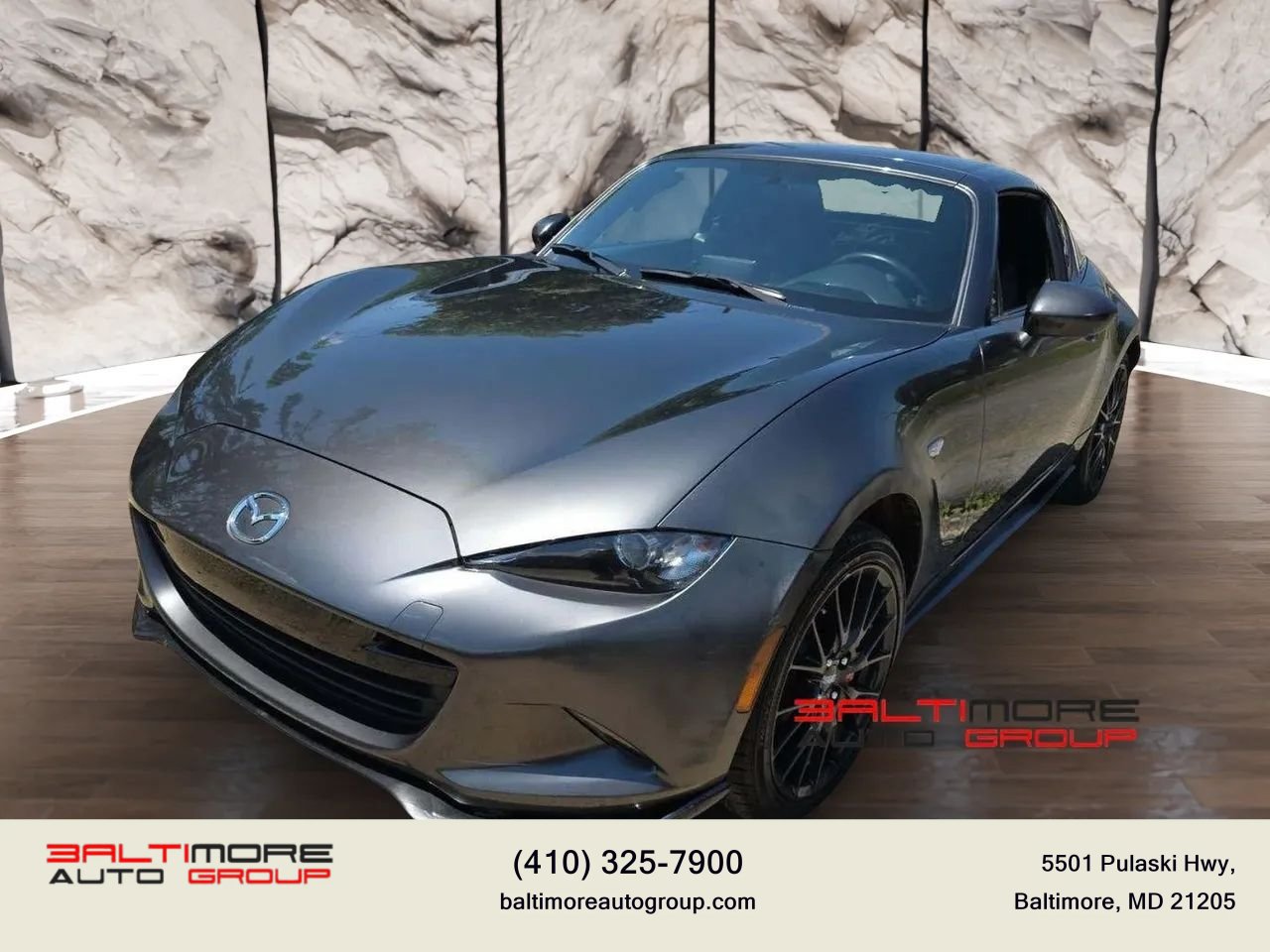 Used 2017 MAZDA MX-5 Miata RF Club w/ Brembo/BBS Package RWD image 1