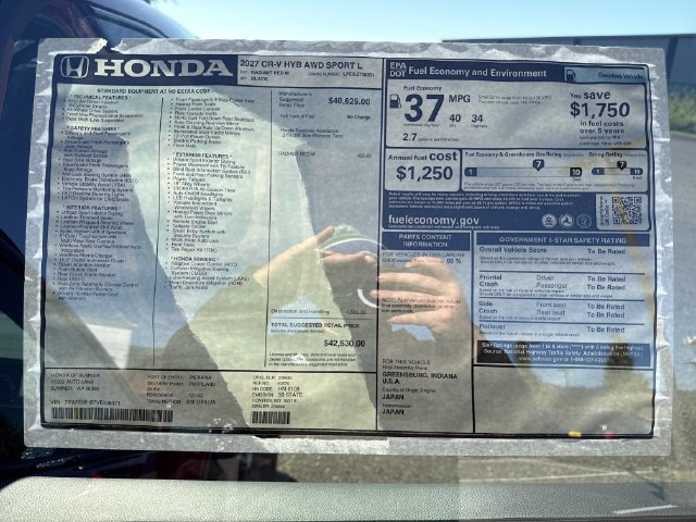 New 2027 Honda CR-V Sport-L image 32