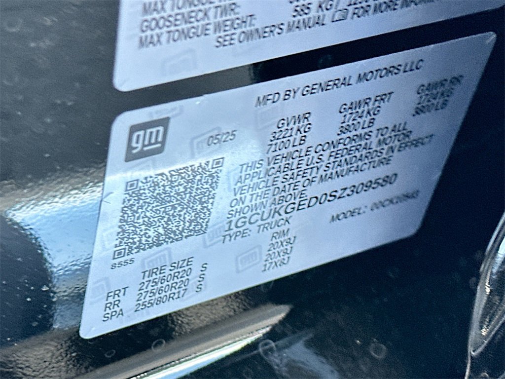 New 2025 Chevrolet Silverado 1500 LTZ w/ Technology Package image 21