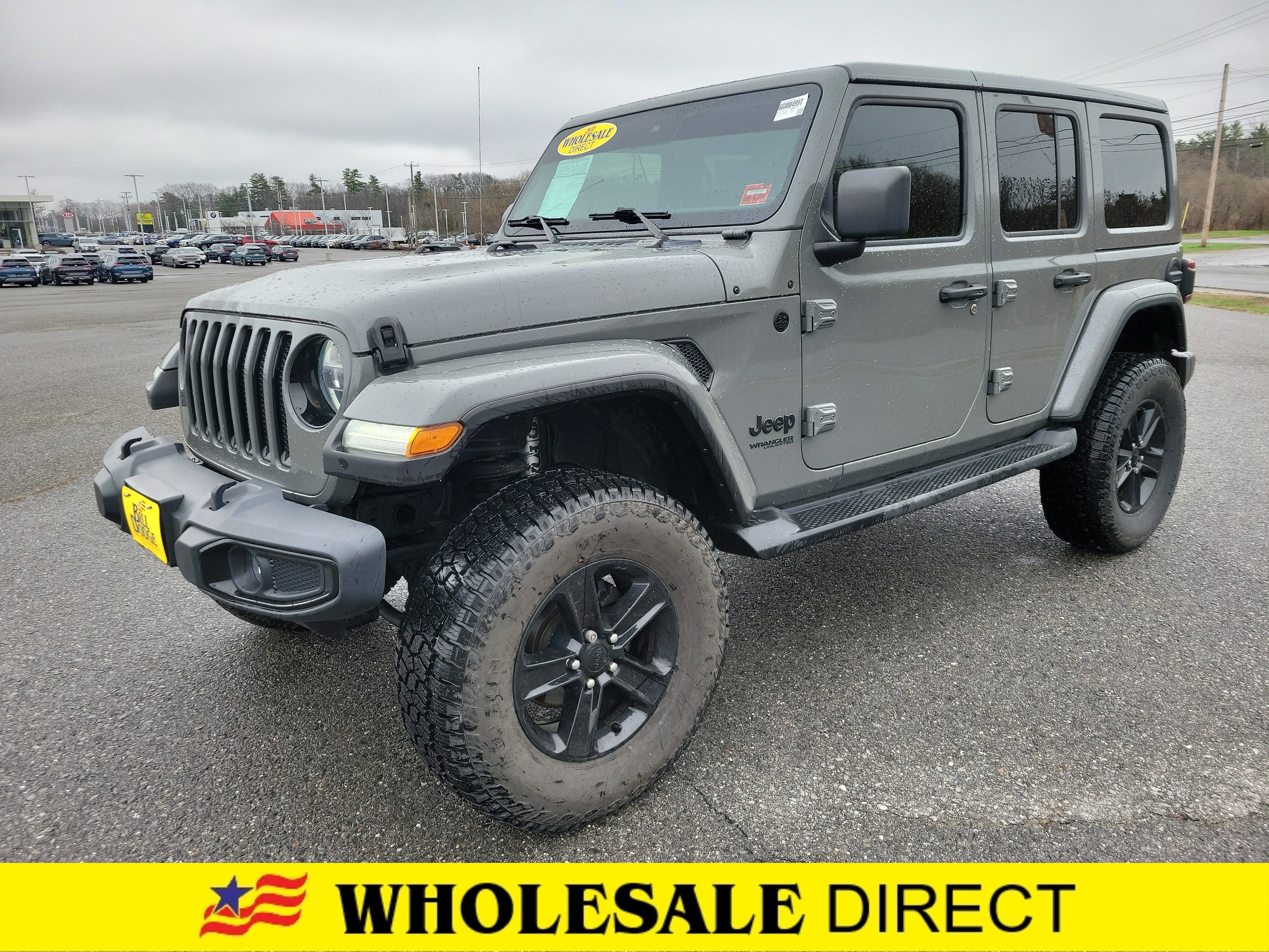 Used 2021 Jeep Wrangler Unlimited Sahara AWD/4WD image 1