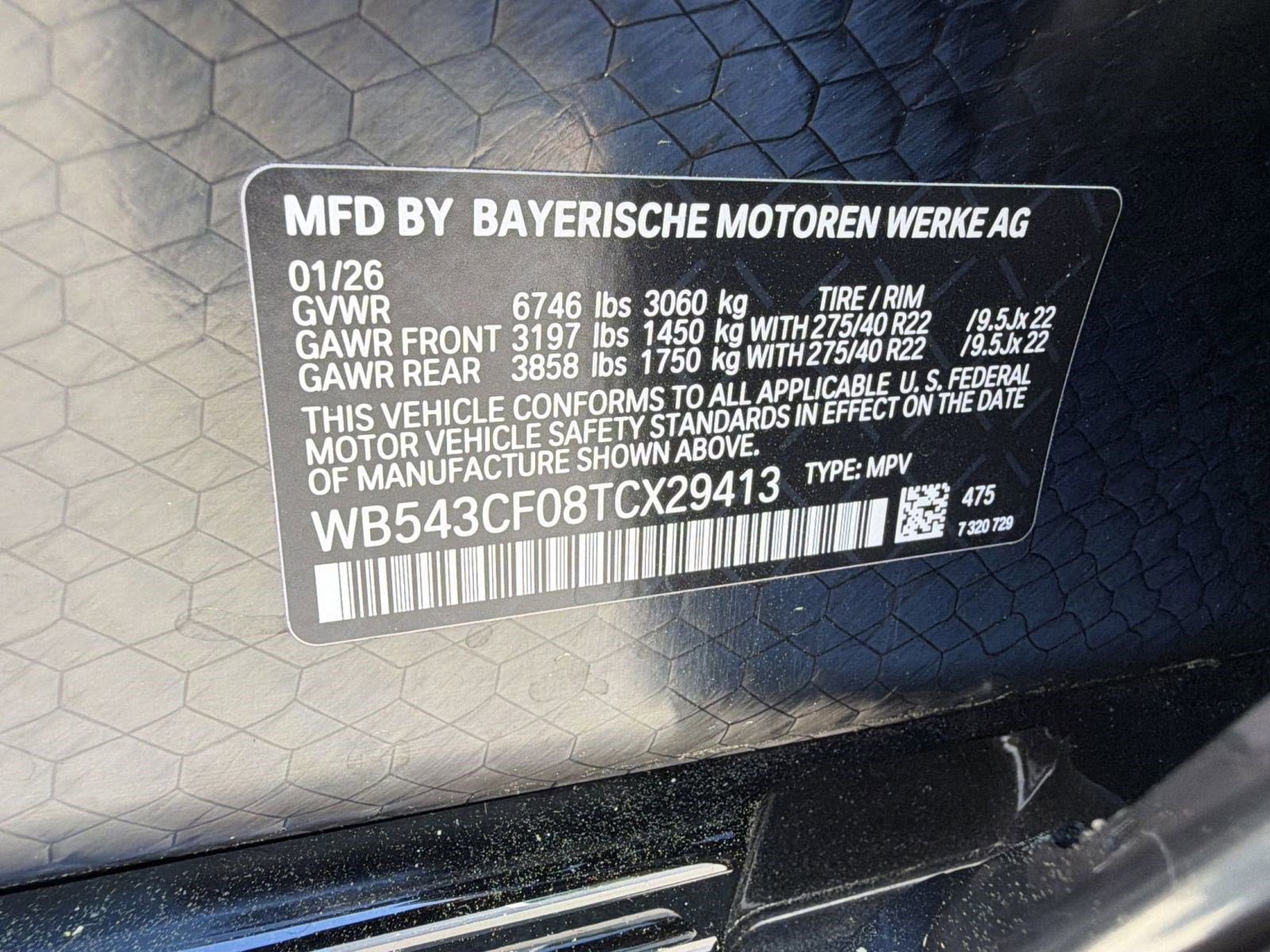 New 2026 BMW iX xDrive45 w/ M Sport Package AWD/4WD image 17