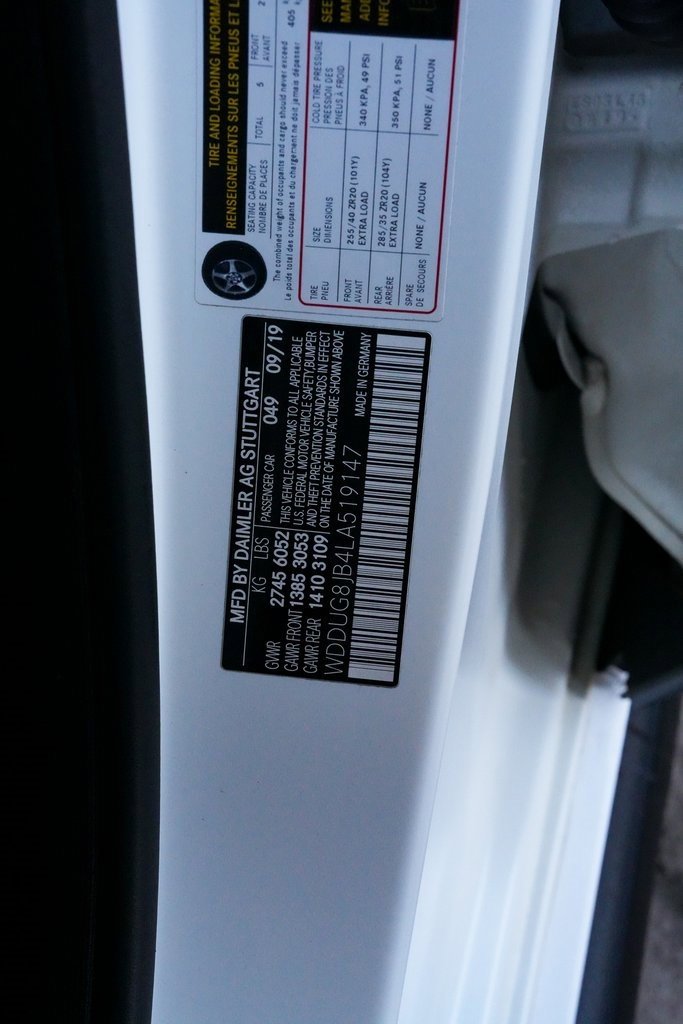 Used 2020 Mercedes-Benz S 63 AMG 4MATIC Sedan image 52