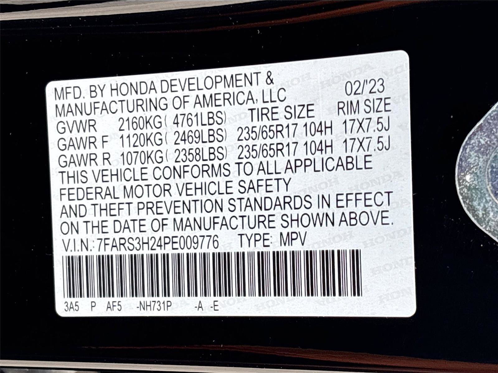 Used 2023 Honda CR-V LX image 35