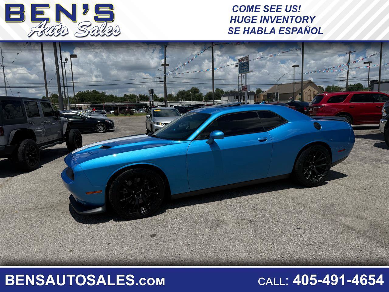 Used 2016 Dodge Challenger R/T Scat Pack w/ Leather Interior Group RWD image 1