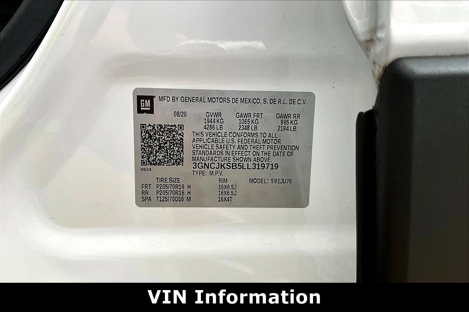 Used 2020 Chevrolet Trax LS FWD image 16