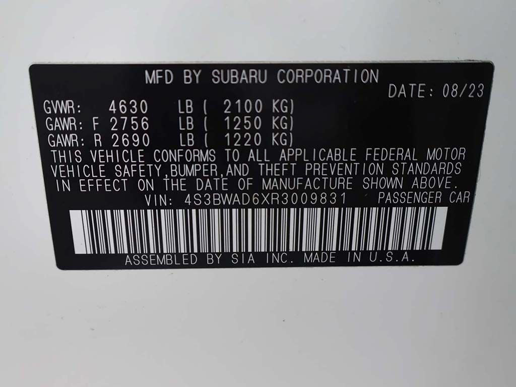 Used 2024 Subaru Legacy Premium AWD/4WD image 45