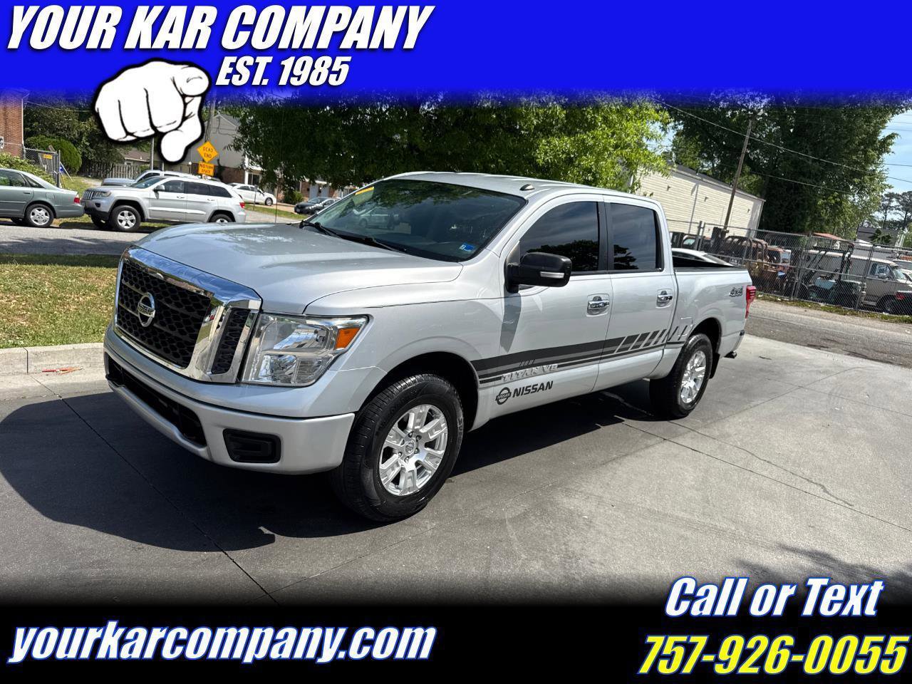 Used 2019 Nissan Titan SV AWD/4WD image 1