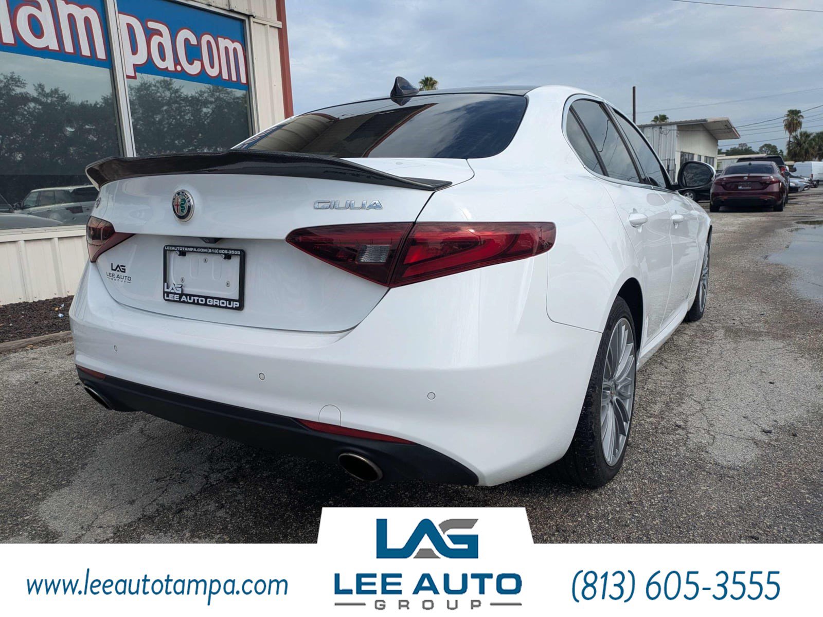 Used 2017 Alfa Romeo Giulia Ti w/ TI Lusso Light Wood Package AWD/4WD image 3