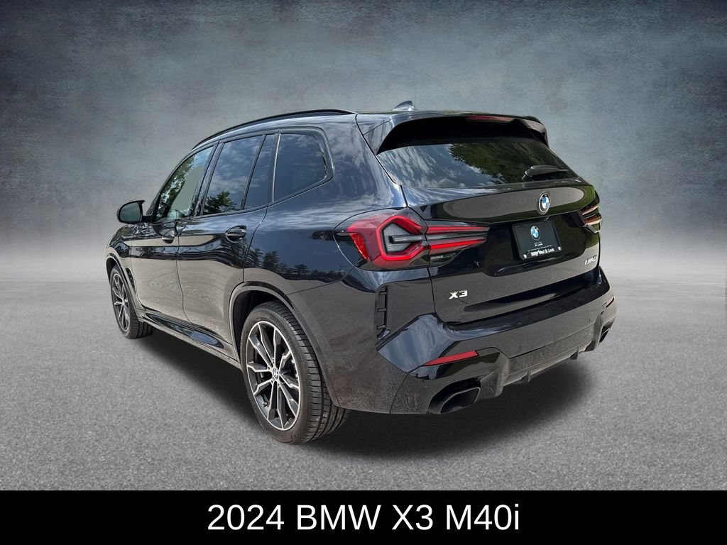 Used 2024 BMW X3 M40i w/ Parking Assistance Package AWD/4WD image 3