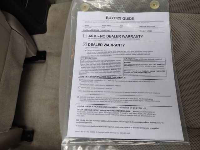 Used 2014 Nissan Rogue S w/ Convenience Package image 44