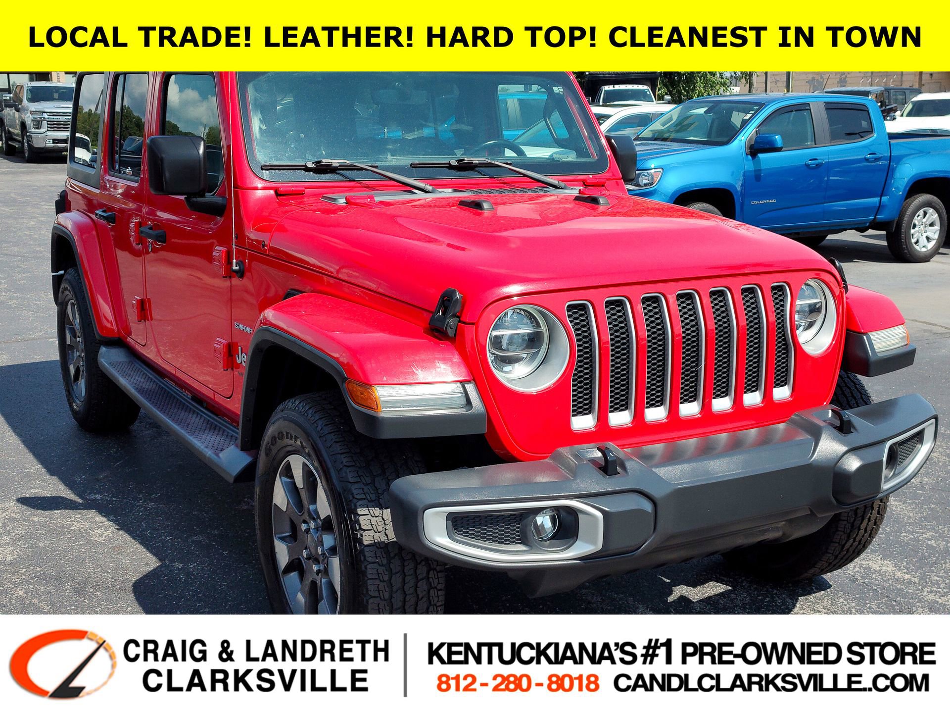 Used 2018 Jeep Wrangler Unlimited Sahara