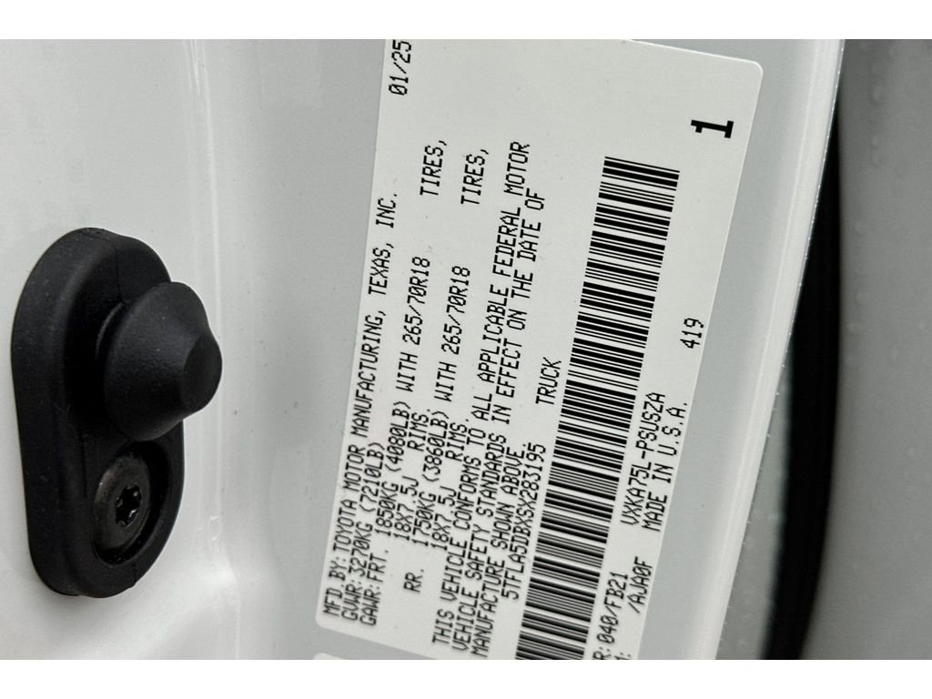 New 2025 Toyota Tundra SR5 image 23