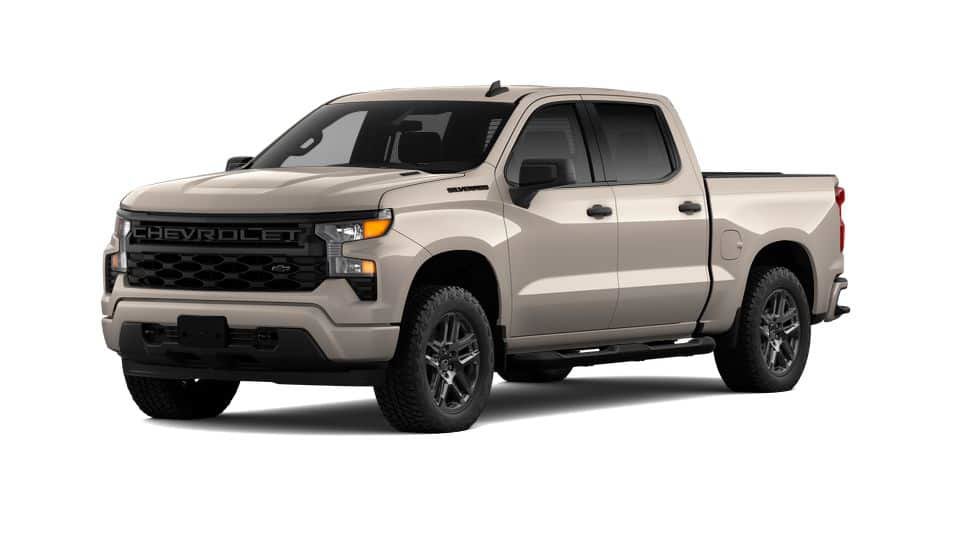 New 2026 Chevrolet Silverado 1500 Custom w/ Turbomax Blackout Package RWD image 25