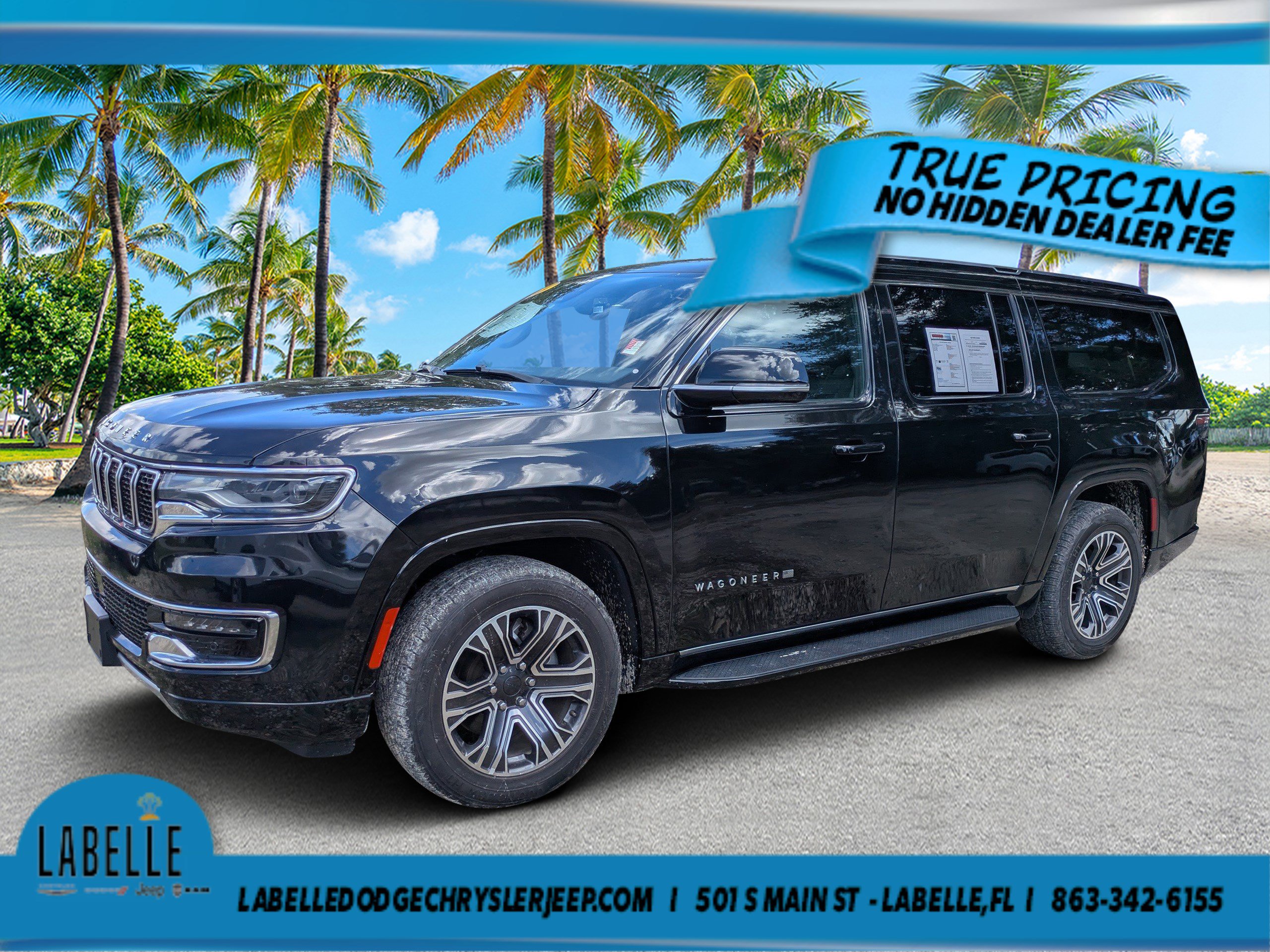 Used 2024 Jeep Wagoneer L Series II w/ Flexible Seating Group AWD/4WD image 7