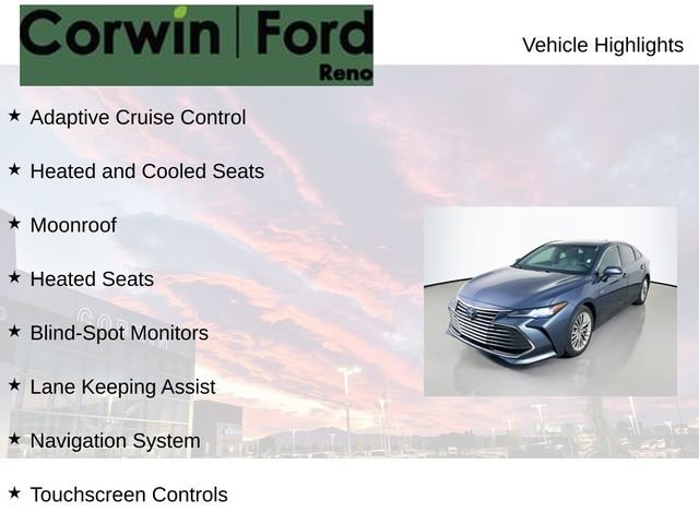 Used 2019 Toyota Avalon Limited w/ Advanced Safety Package image 7