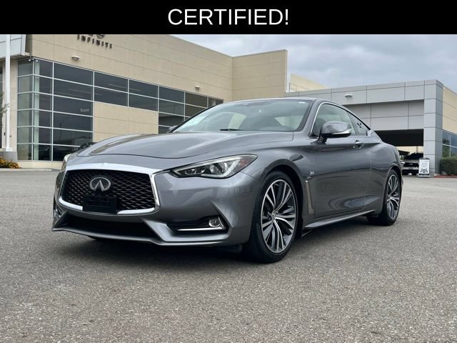 Certified 2019 INFINITI Q60 3.0t Luxe w/ Essential Package RWD image 1