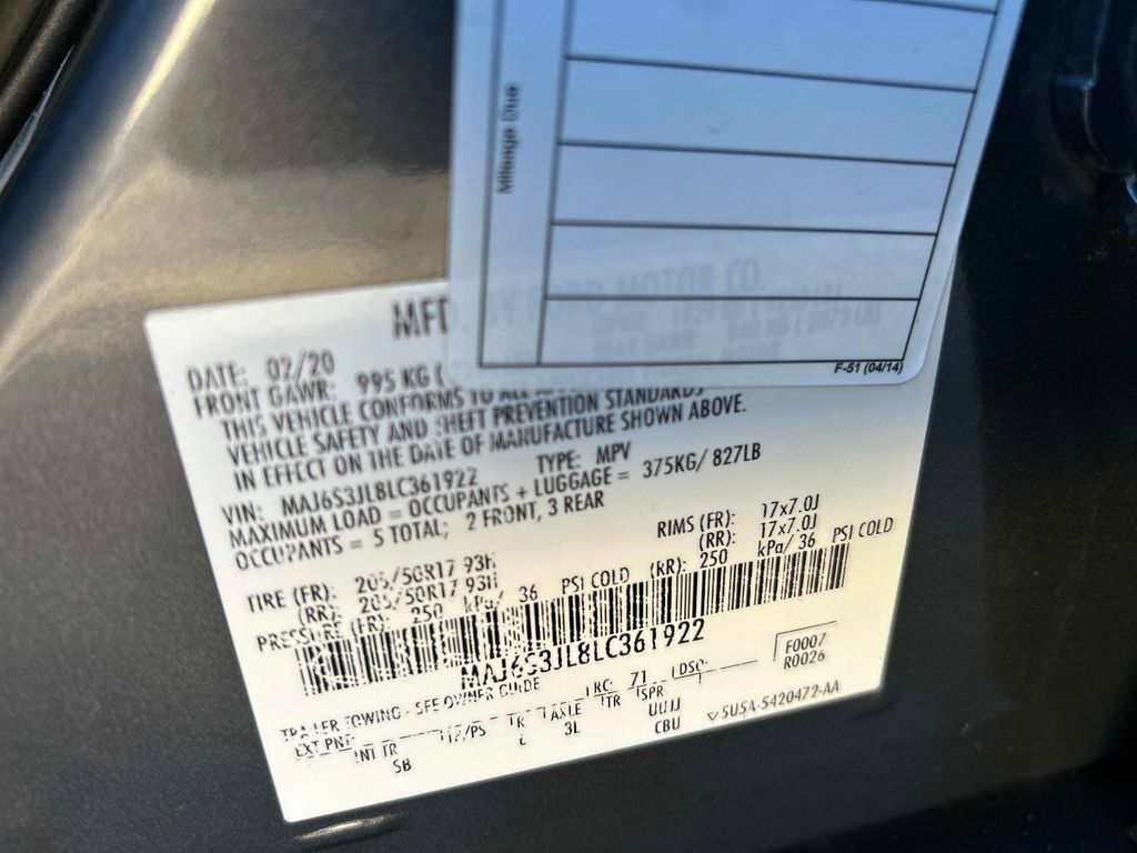 Used 2020 Ford EcoSport SES image 33