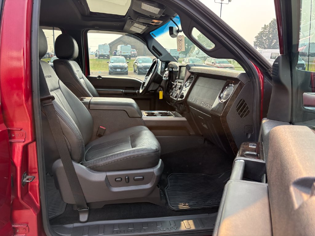 Used 2015 Ford F350 Platinum w/ Snow Plow Prep Package AWD/4WD image 13