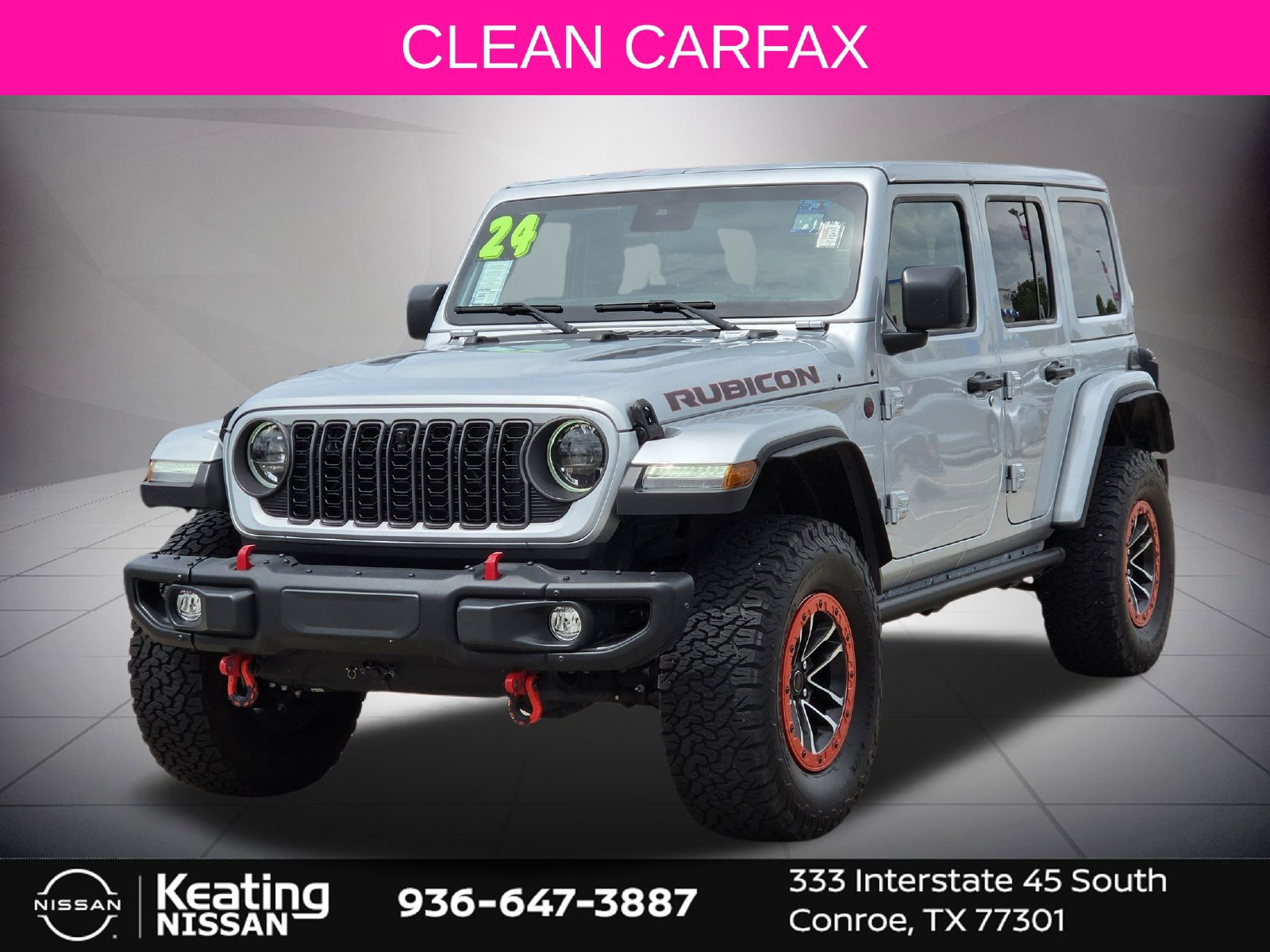 Used 2024 Jeep Wrangler Unlimited Rubicon AWD/4WD image 4