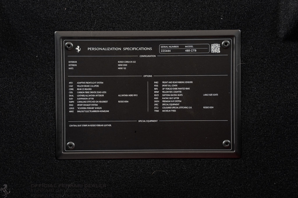 Certified 2017 Ferrari 488 GTB RWD image 30