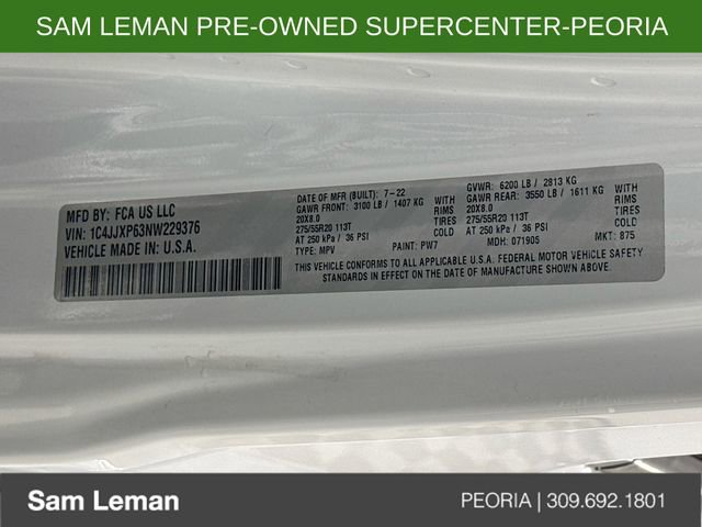 Used 2022 Jeep Wrangler Unlimited Sahara w/ Cold Weather Group image 30