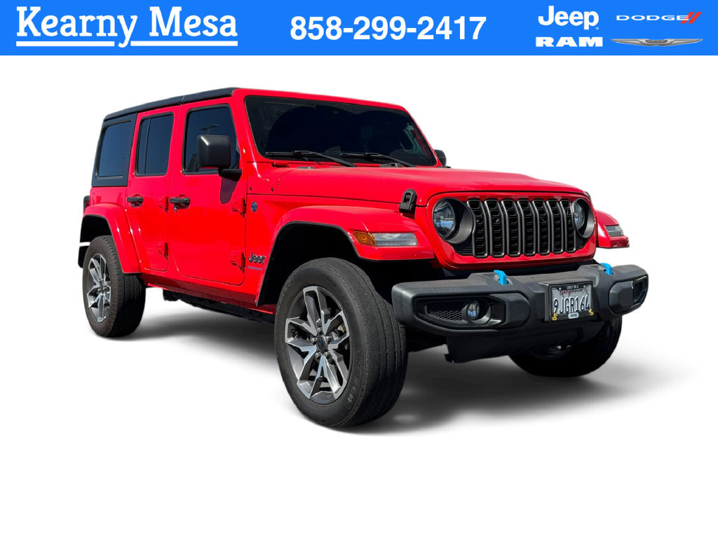 Used 2024 Jeep Wrangler Unlimited AWD/4WD image 1