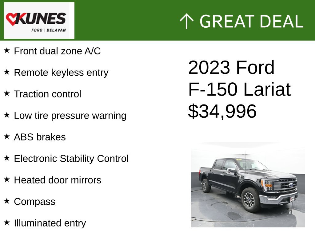 Used 2023 Ford F150 Lariat AWD/4WD image 2