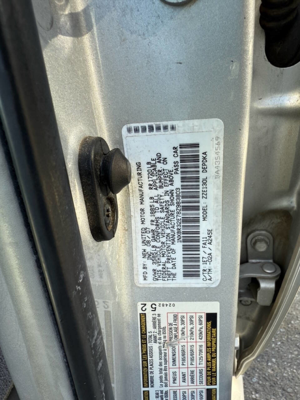 Used 2008 Toyota Corolla CE image 20