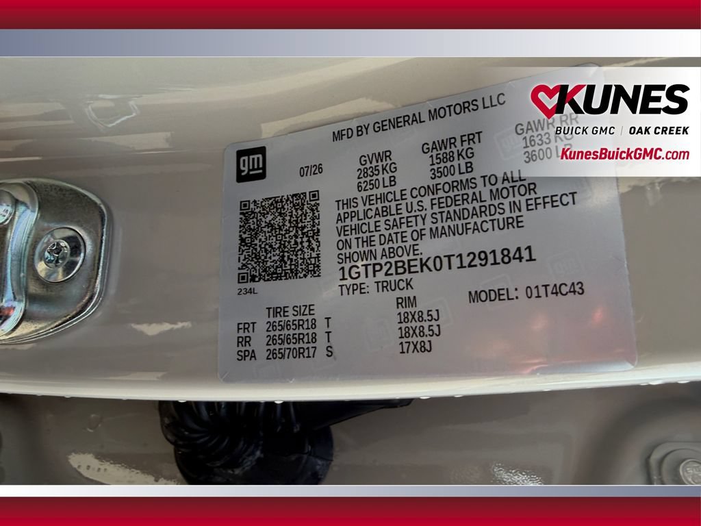 New 2026 GMC Canyon Elevation w/ Convenience Package AWD/4WD image 37