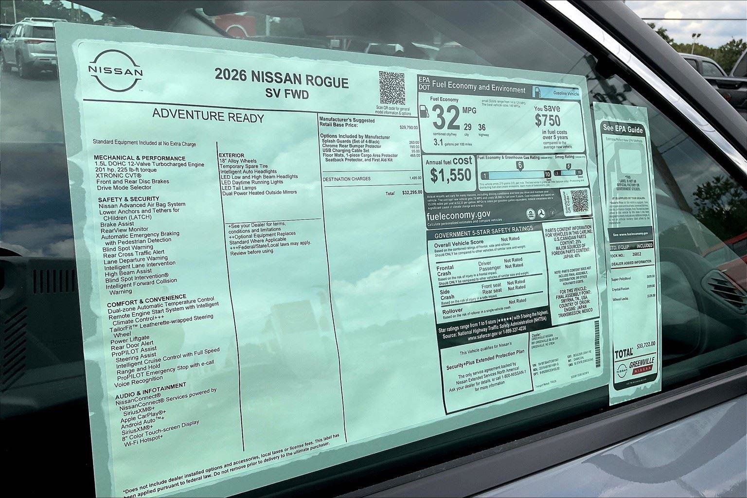 New 2026 Nissan Rogue SV image 14