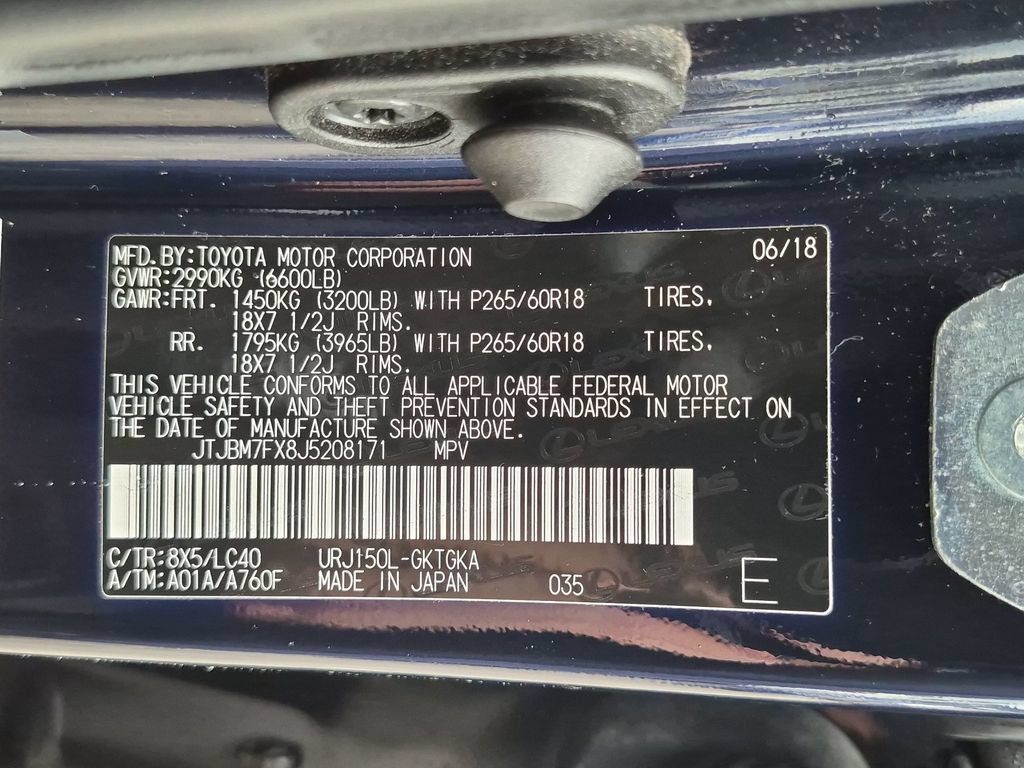 Used 2018 Lexus GX 460 w/ Navigation Package AWD/4WD image 35