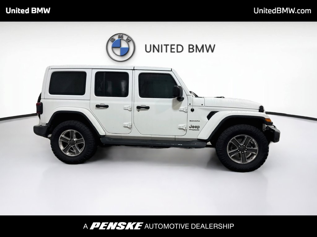 Used 2021 Jeep Wrangler Unlimited Sahara AWD/4WD image 4
