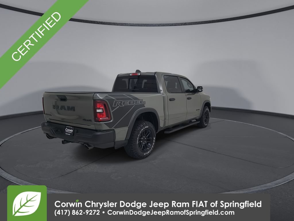 Certified 2026 RAM 1500 Rebel w/ Bed Utility Group AWD/4WD image 14